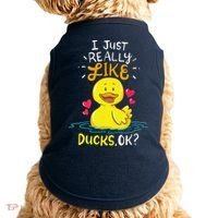Duck Ducks Rubber Doggie Tank thumb 0