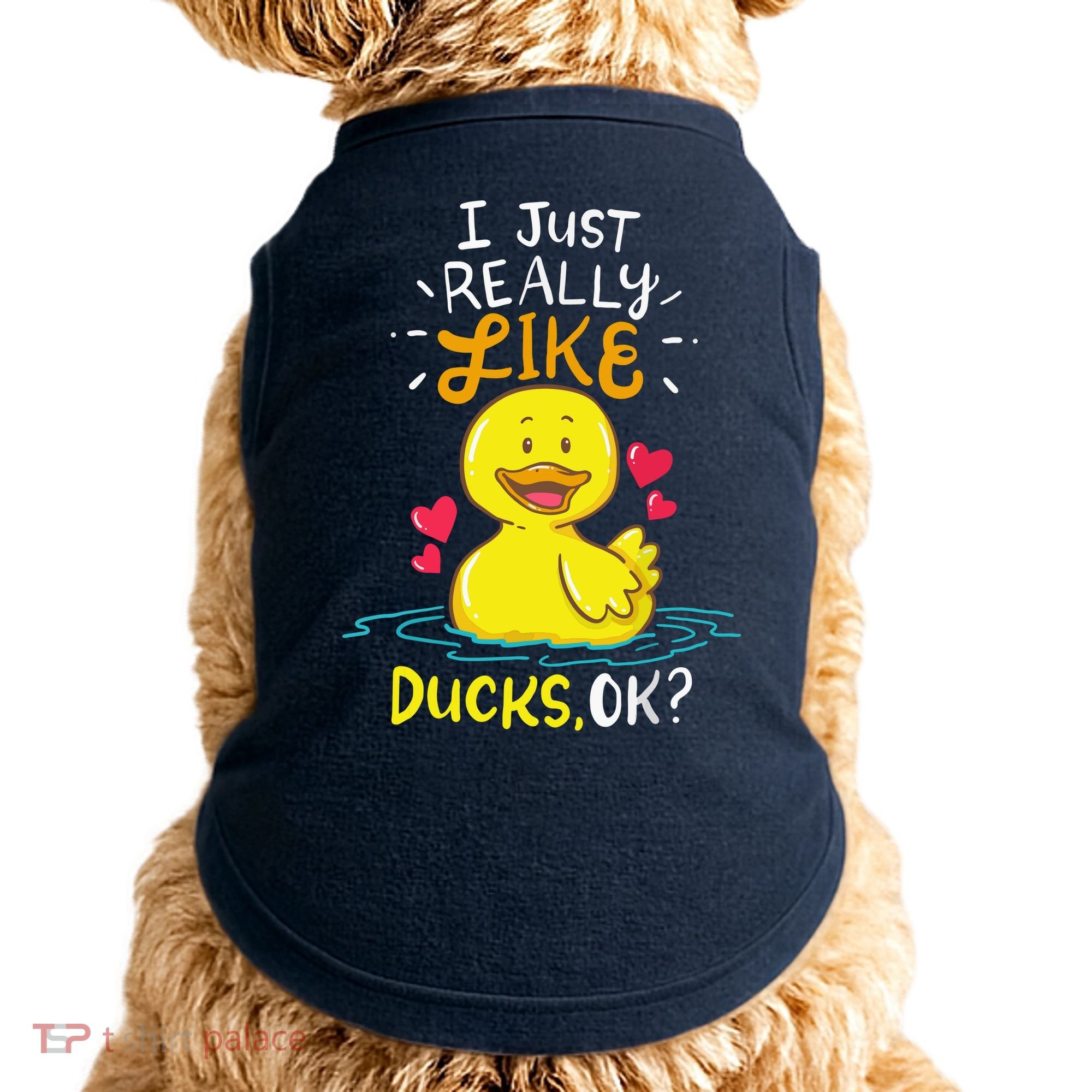 Duck Ducks Rubber Doggie Tank