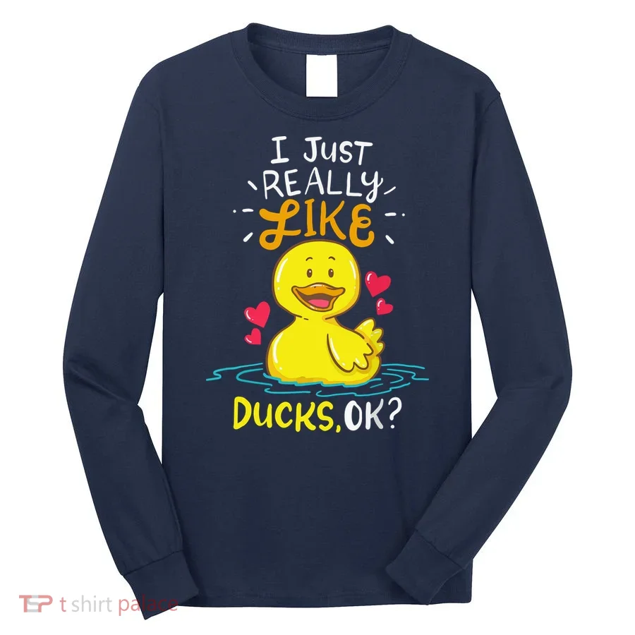 Duck Ducks Rubber Long Sleeve Shirt