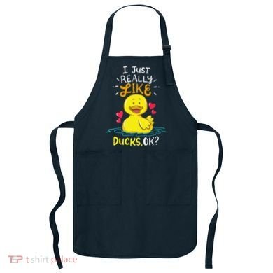 Duck Ducks Rubber Apron