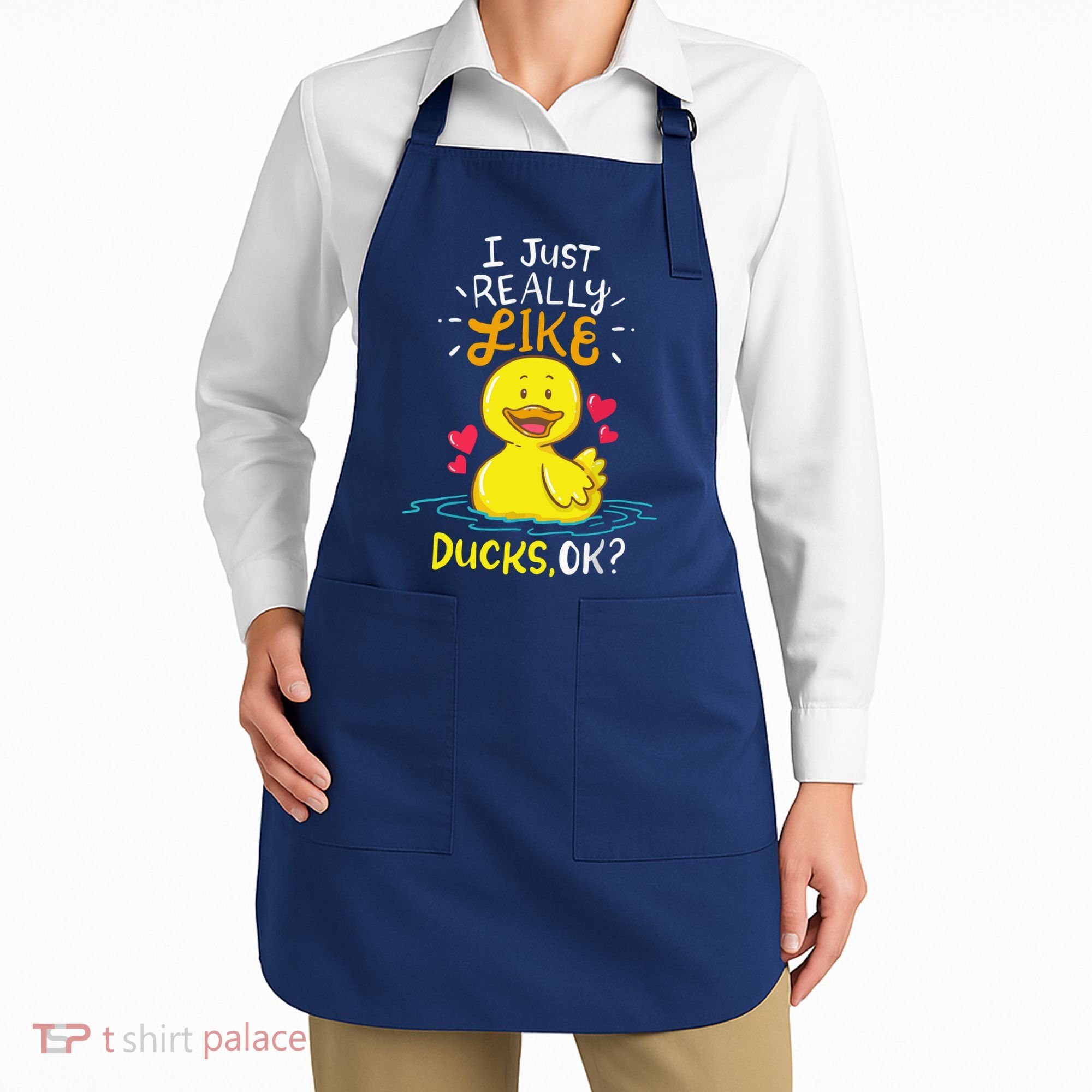 Duck Ducks Rubber Apron