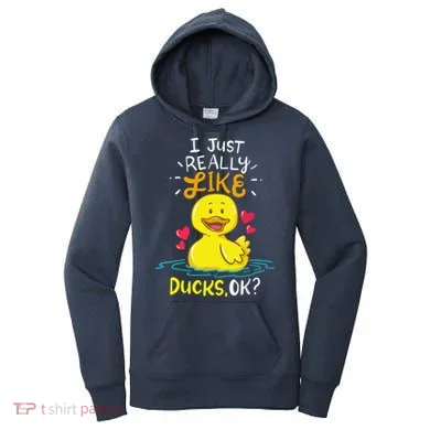 Duck Ducks Rubber Women's Hoodie