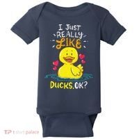 Duck Ducks Rubber Baby Bodysuit thumb 0