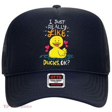 Duck Ducks Rubber Hat