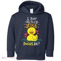 Duck Ducks Rubber Toddler Hoodie thumb 0