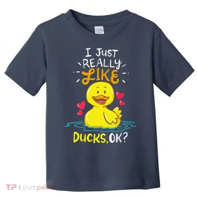 Duck Ducks Rubber Toddler T-Shirt