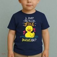 Duck Ducks Rubber Toddler T-Shirt thumb 2