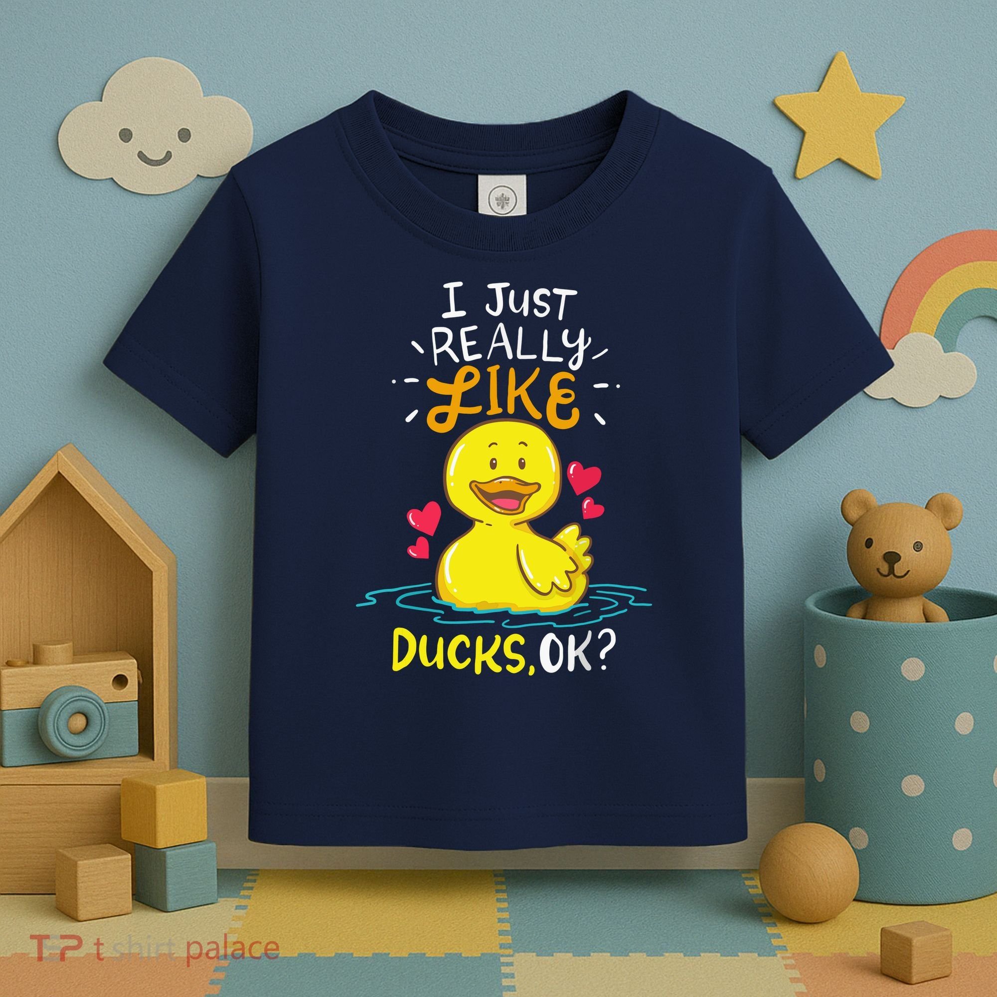 Duck Ducks Rubber Toddler T-Shirt