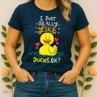 Duck Ducks Rubber Women's T-Shirt thumb 2