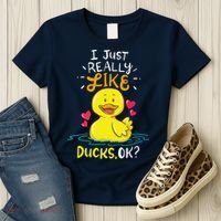 Duck Ducks Rubber Women's T-Shirt thumb 3