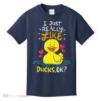 Duck Ducks Rubber Kids T-Shirt thumb 0