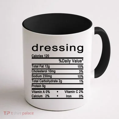Dressing Coffee Mug back