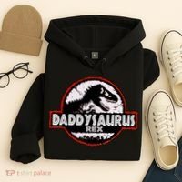 Dinosaur Daddysaurus Rex Father Day For Dad Funny Gifts Idea Hoodie thumb 4