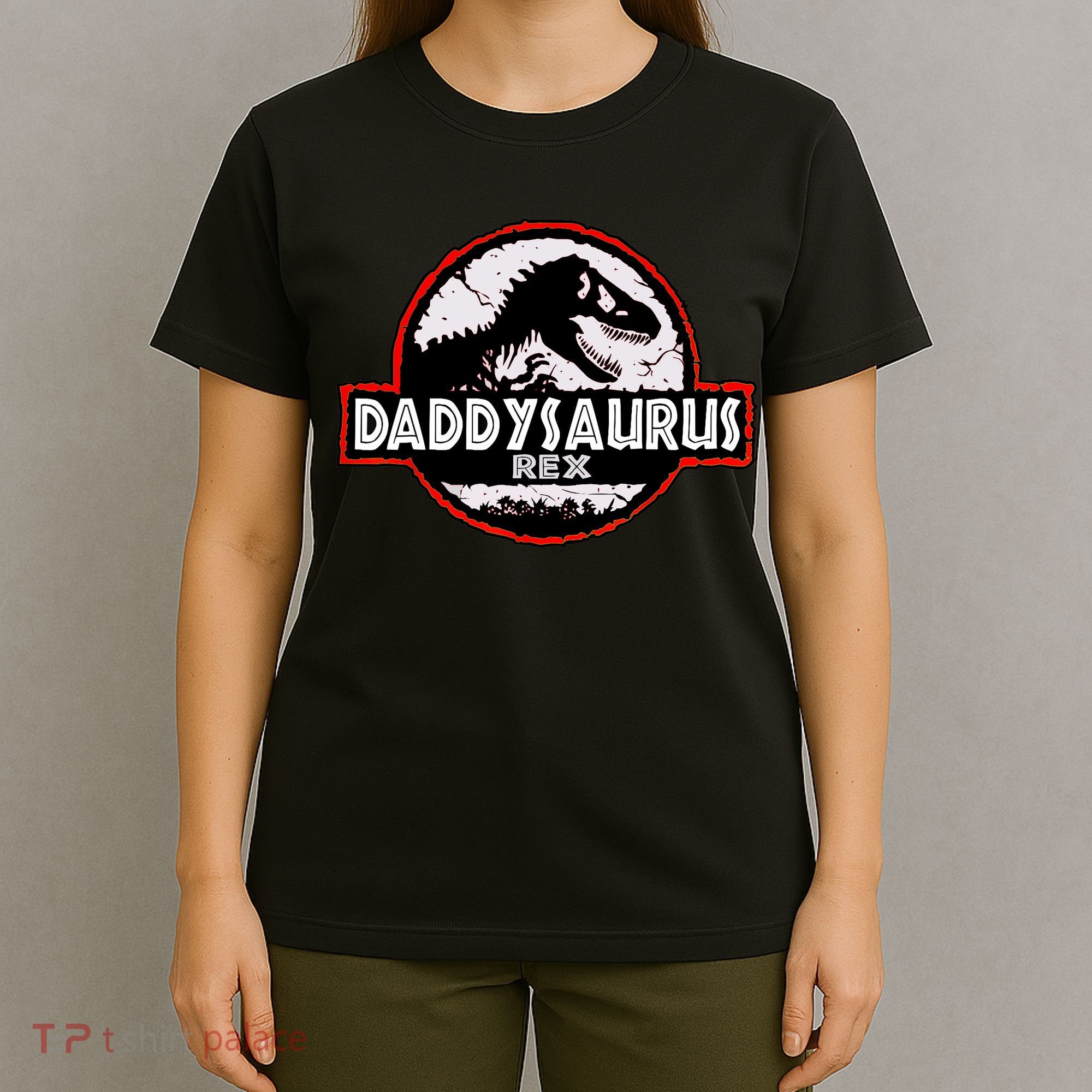 Dinosaur Daddysaurus Rex Father Day For Dad Funny Gifts Idea T-Shirt
