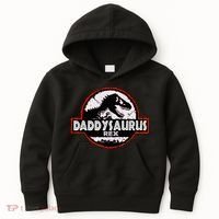 Dinosaur Daddysaurus Rex Father Day For Dad Funny Gifts Idea Kids Hoodie thumb 0