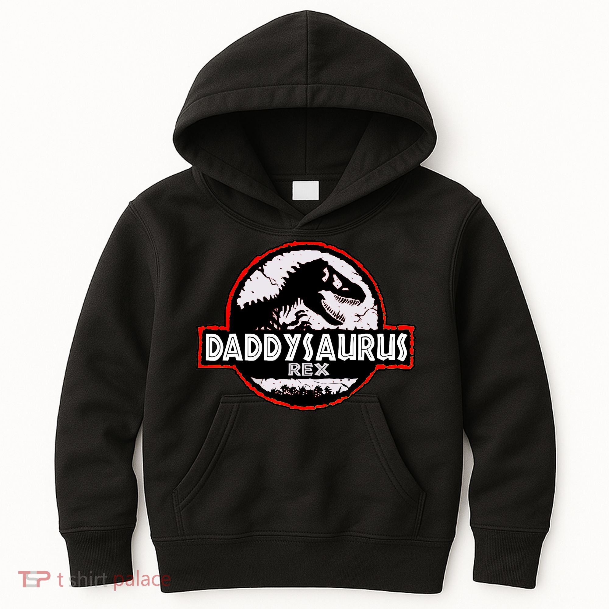 Dinosaur Daddysaurus Rex Father Day For Dad Funny Gifts Idea Kids Hoodie