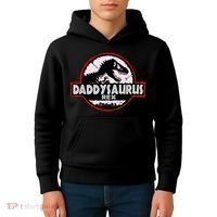 Dinosaur Daddysaurus Rex Father Day For Dad Funny Gifts Idea Kids Hoodie thumb 4