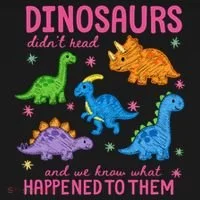 Dinosaurs Didn’t Read Bucket Hat thumb 4