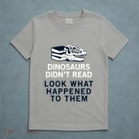 DINOSAURS DIDNT READ T-Shirt thumb 5