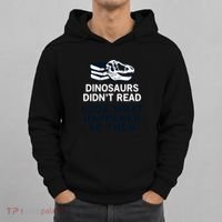 DINOSAURS DIDNT READ Hoodie thumb 0
