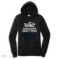 DINOSAURS DIDNT READ Women's Hoodie thumb 0