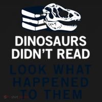 DINOSAURS DIDNT READ Tank Top thumb 6