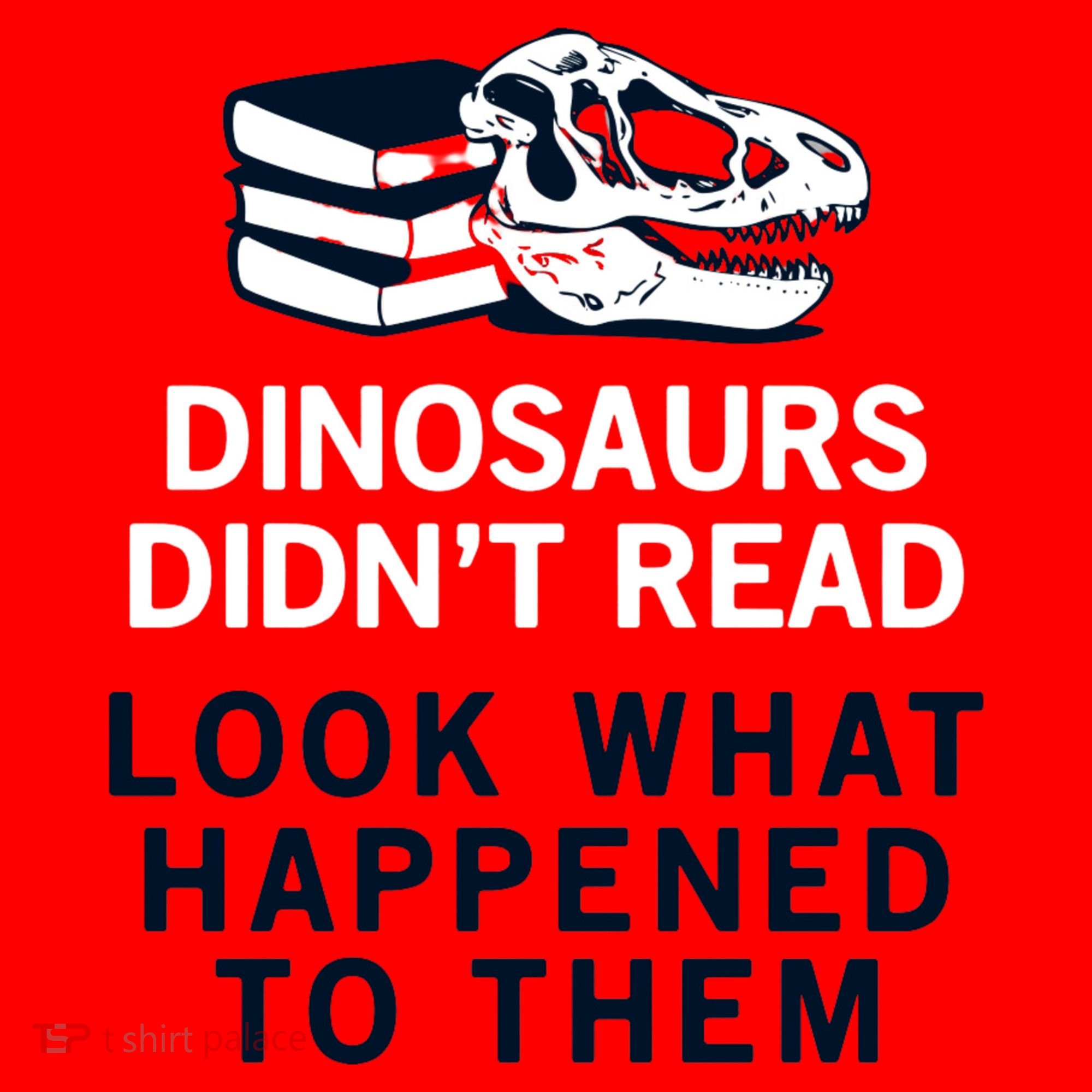 DINOSAURS DIDNT READ Santa Hat
