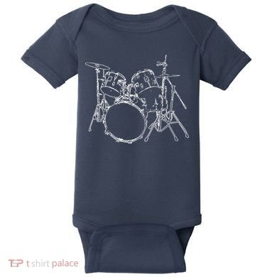 Drums Baby Bodysuit