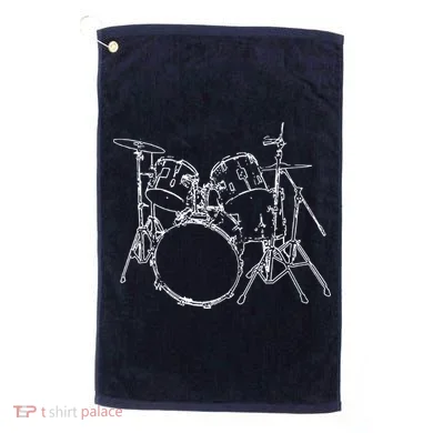 Drums Golf Towel