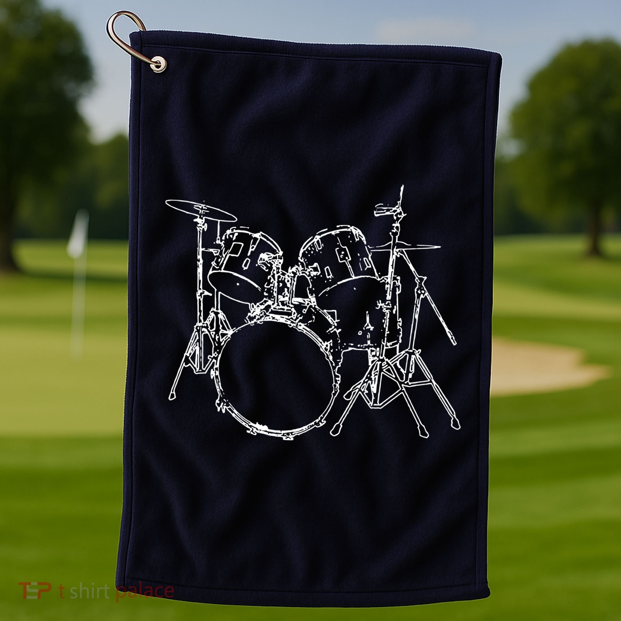 Drums Golf Towel