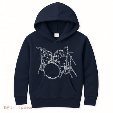 Drums Kids Hoodie
