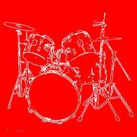 Drums Santa Hat thumb 1