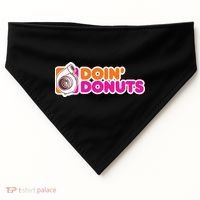 Doin Donuts Racing Fast Car USA-Made Doggie Bandana thumb 0