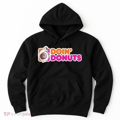 Doin Donuts Racing Fast Car Hoodie