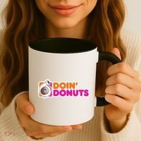 Doin Donuts Racing Fast Car Coffee Mug thumb 3
