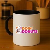 Doin Donuts Racing Fast Car Coffee Mug thumb 4