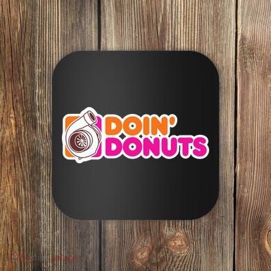 Doin Donuts Racing Fast Car Coaster