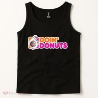 Doin Donuts Racing Fast Car Tank Top thumb 2
