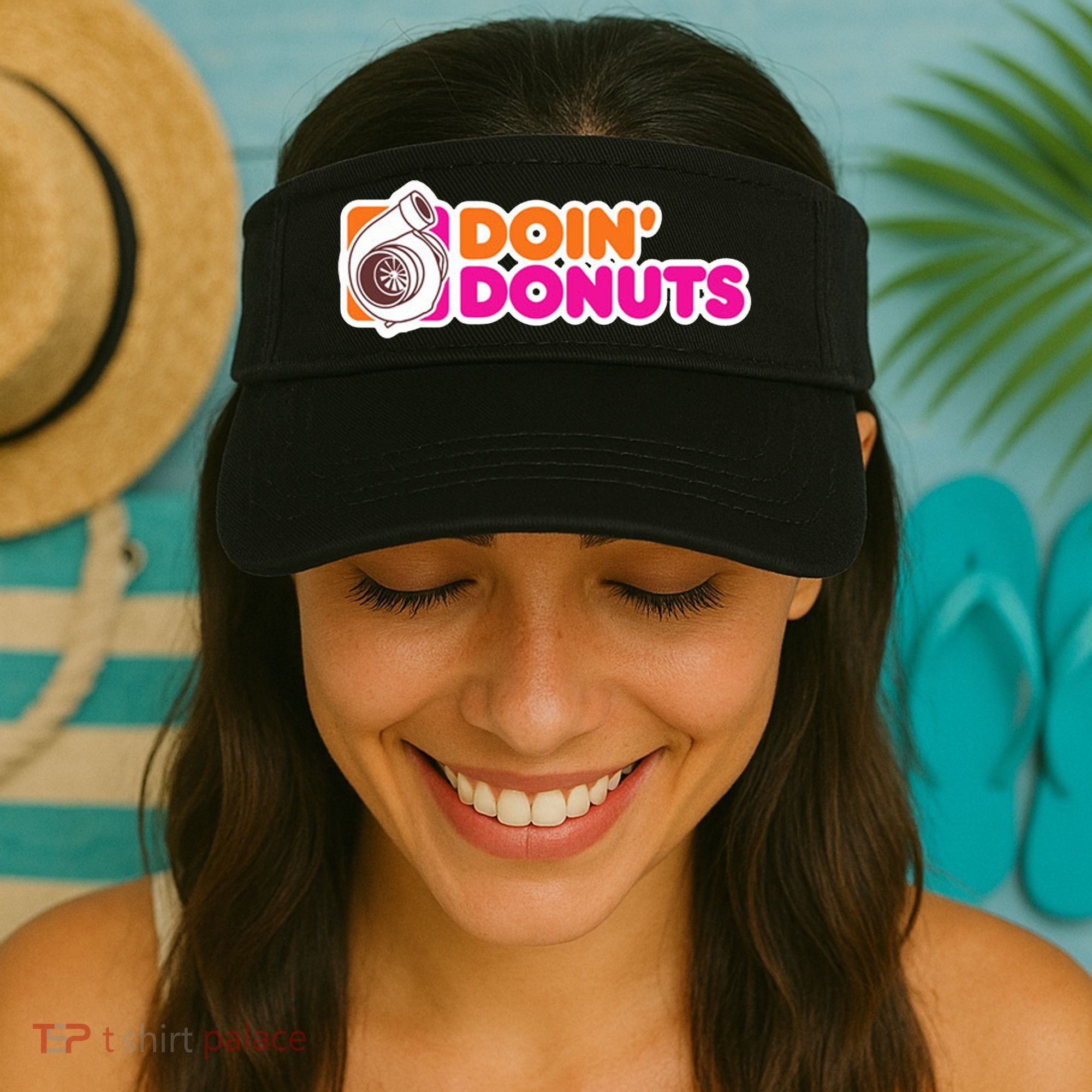 Doin Donuts Racing Fast Car Visor