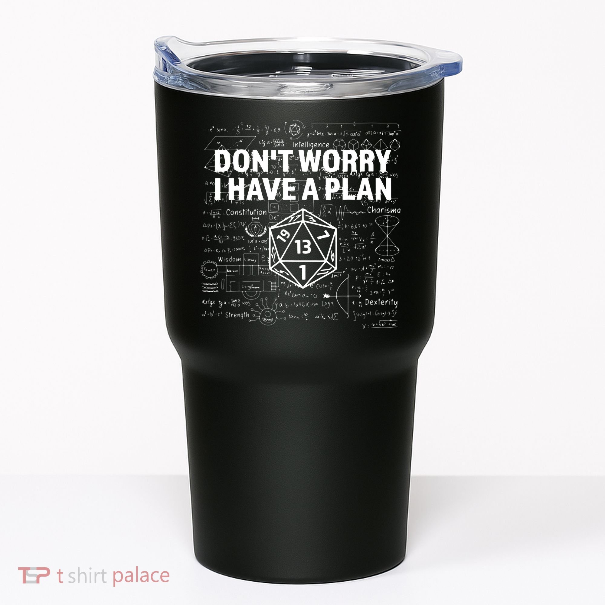 D.20 Dice Roll 1 Funny Dungeon Gamer Critical Fail Dragon Tumbler