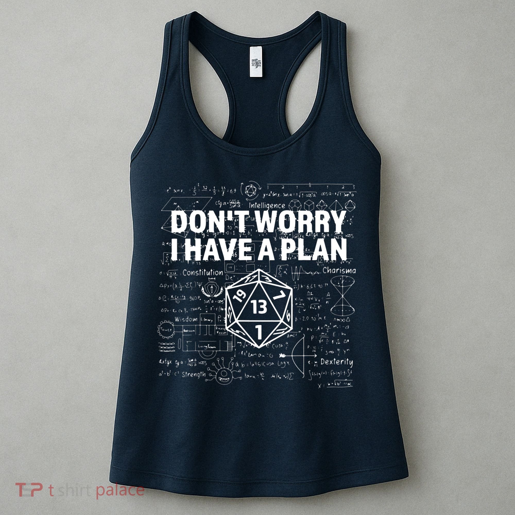 D.20 Dice Roll 1 Funny Dungeon Gamer Critical Fail Dragon Women's Tank Top