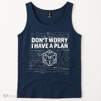 D.20 Dice Roll 1 Funny Dungeon Gamer Critical Fail Dragon Tank Top thumb 2