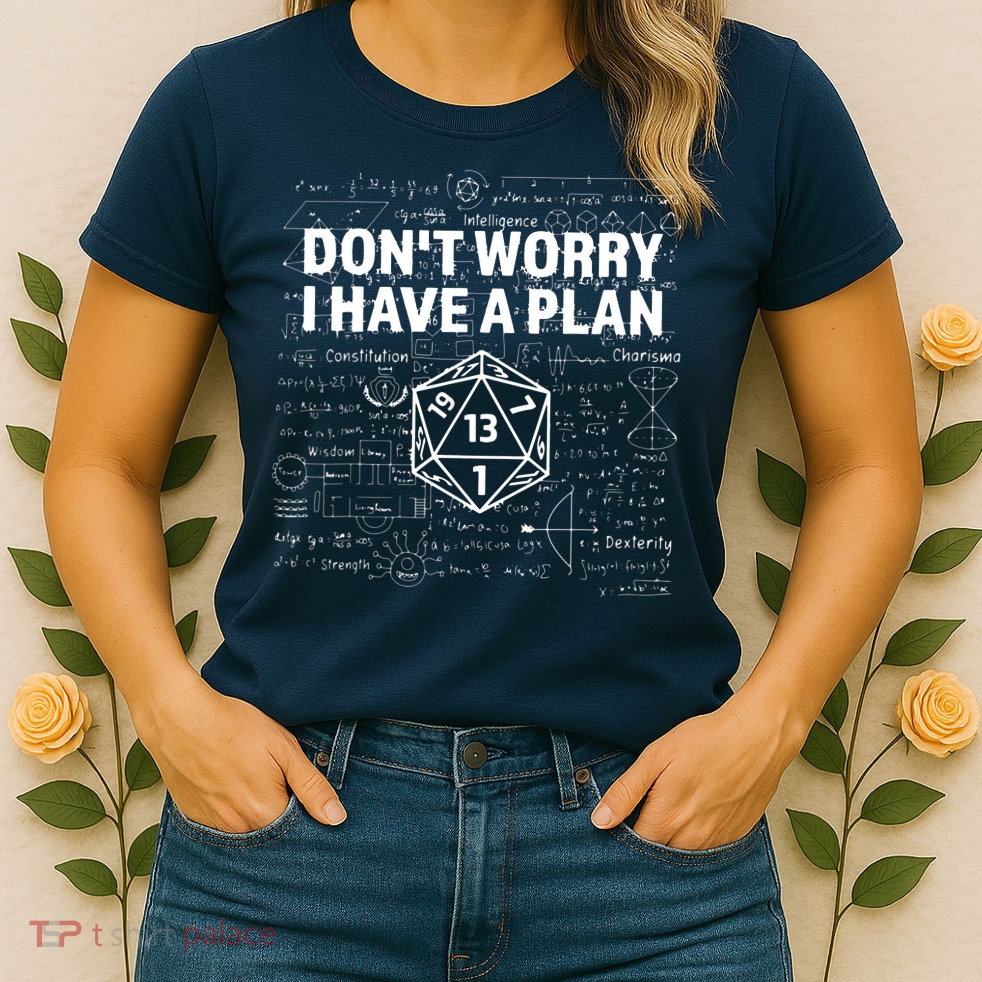 D.20 Dice Roll 1 Funny Dungeon Gamer Critical Fail Dragon Women's T-Shirt