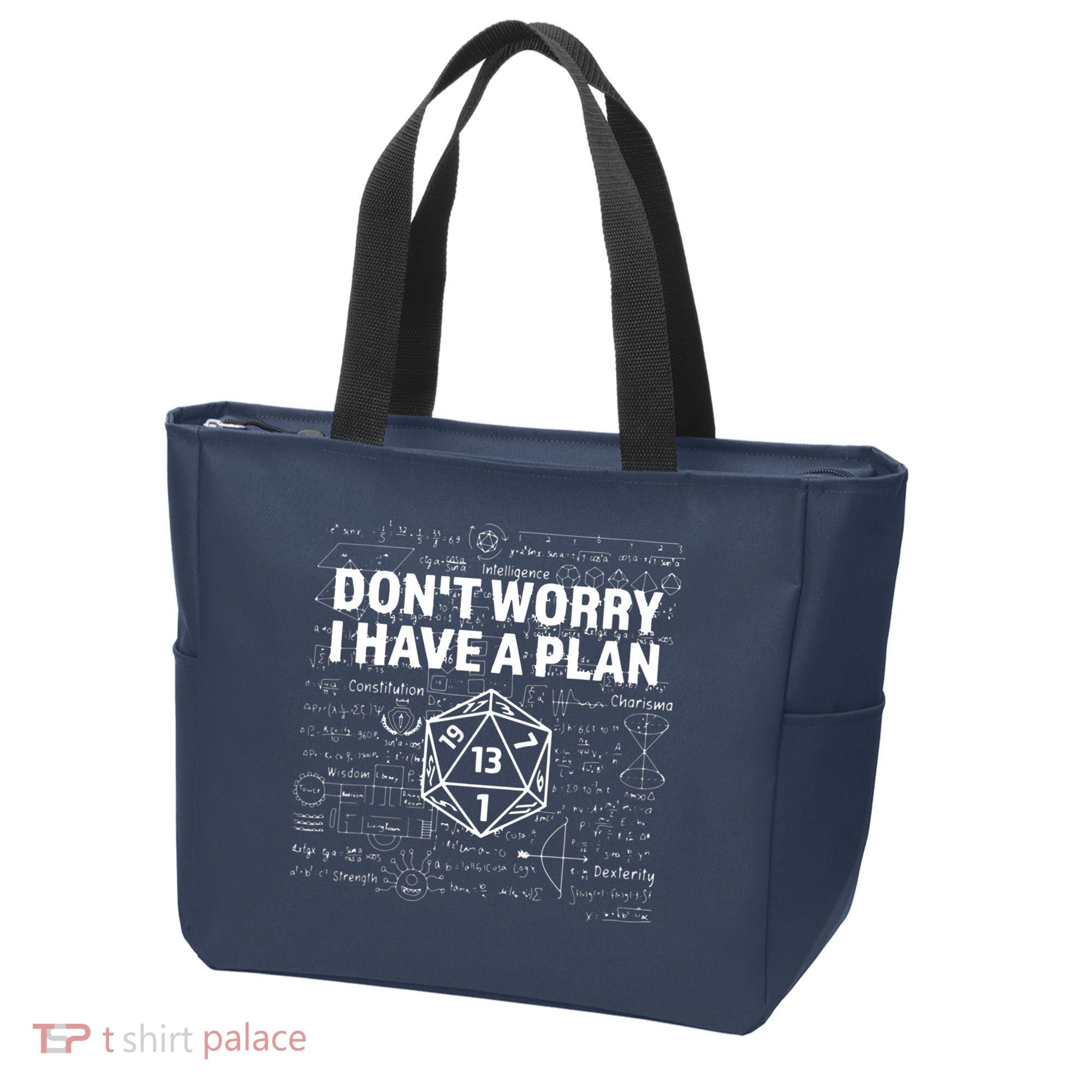 D.20 Dice Roll 1 Funny Dungeon Gamer Critical Fail Dragon Tote Bag