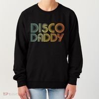 Disco Daddy Retro 60s 70s Party Costume Dad Fathers Day Women's Sweatshirt thumb 0