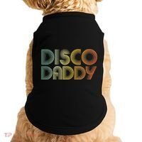Disco Daddy Retro 60s 70s Party Costume Dad Fathers Day Doggie Tank thumb 0