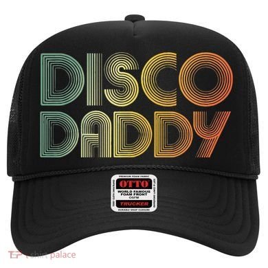Disco Daddy Retro 60s 70s Party Costume Dad Fathers Day Hat