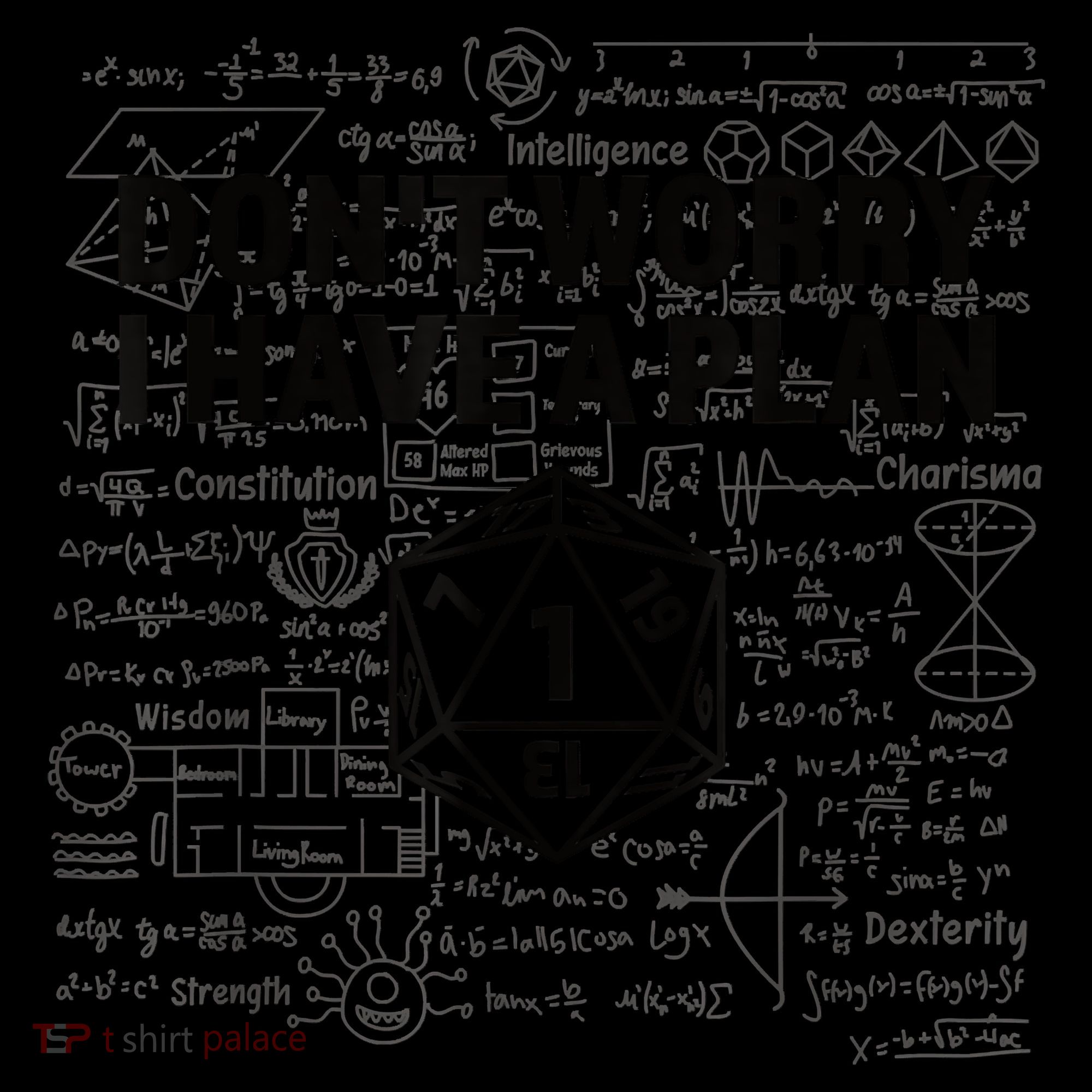 D20 Dice Roll 1 Funny Dungeon Gamer Critical Fail Dragon T-Shirt
