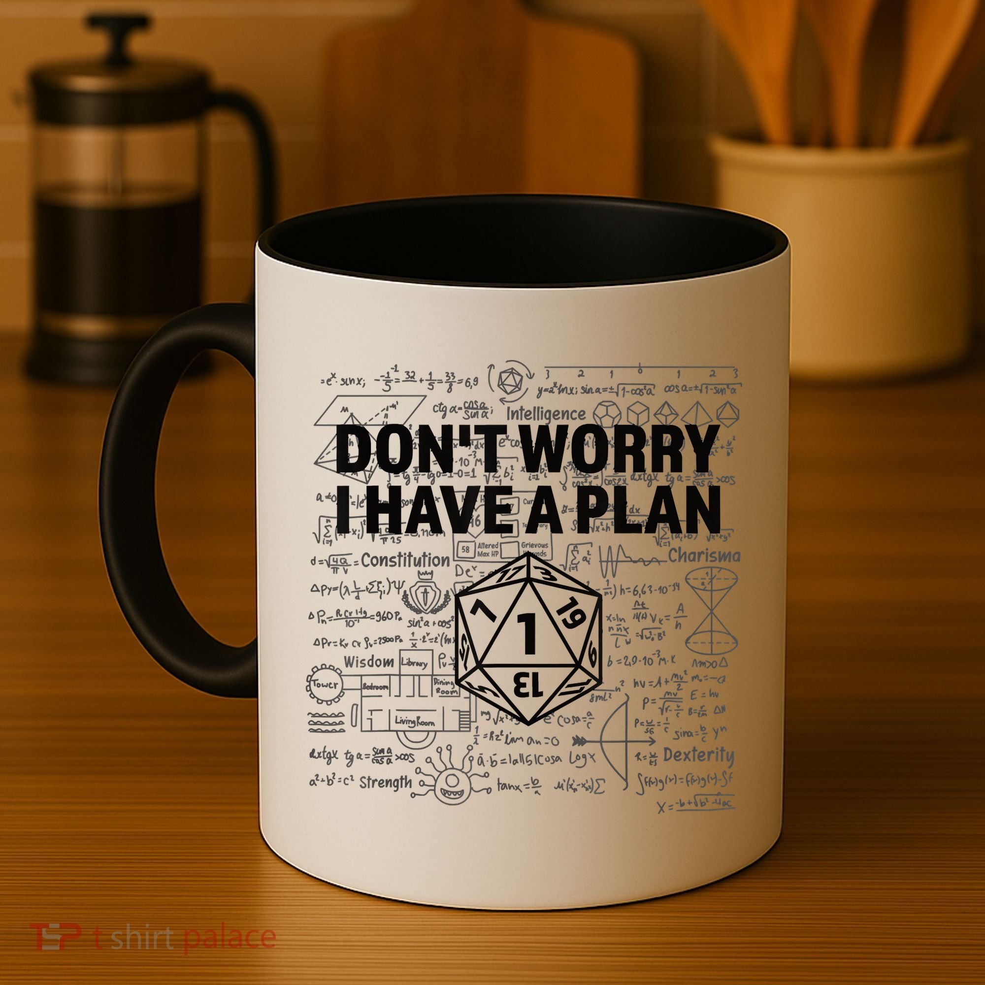 D20 Dice Roll 1 Funny Dungeon Gamer Critical Fail Dragon Coffee Mug
