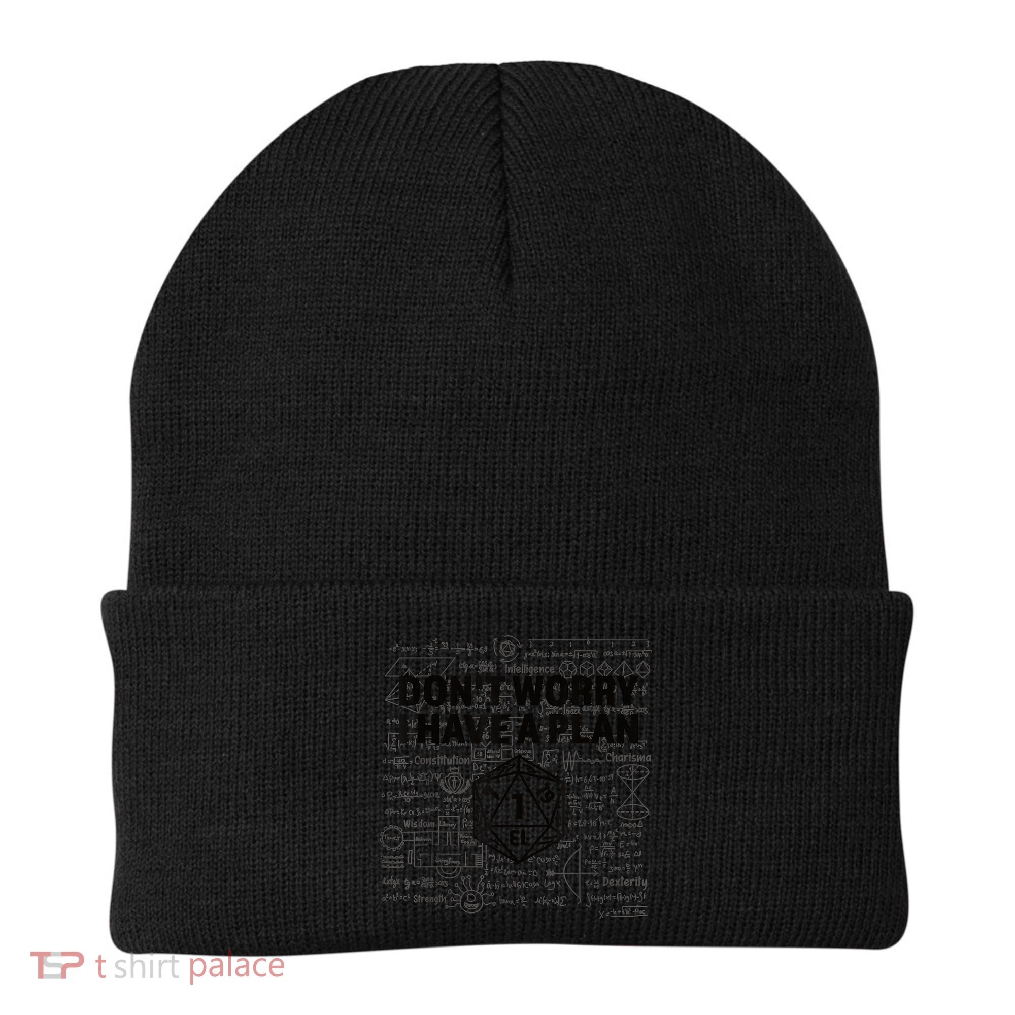 D20 Dice Roll 1 Funny Dungeon Gamer Critical Fail Dragon Beanie